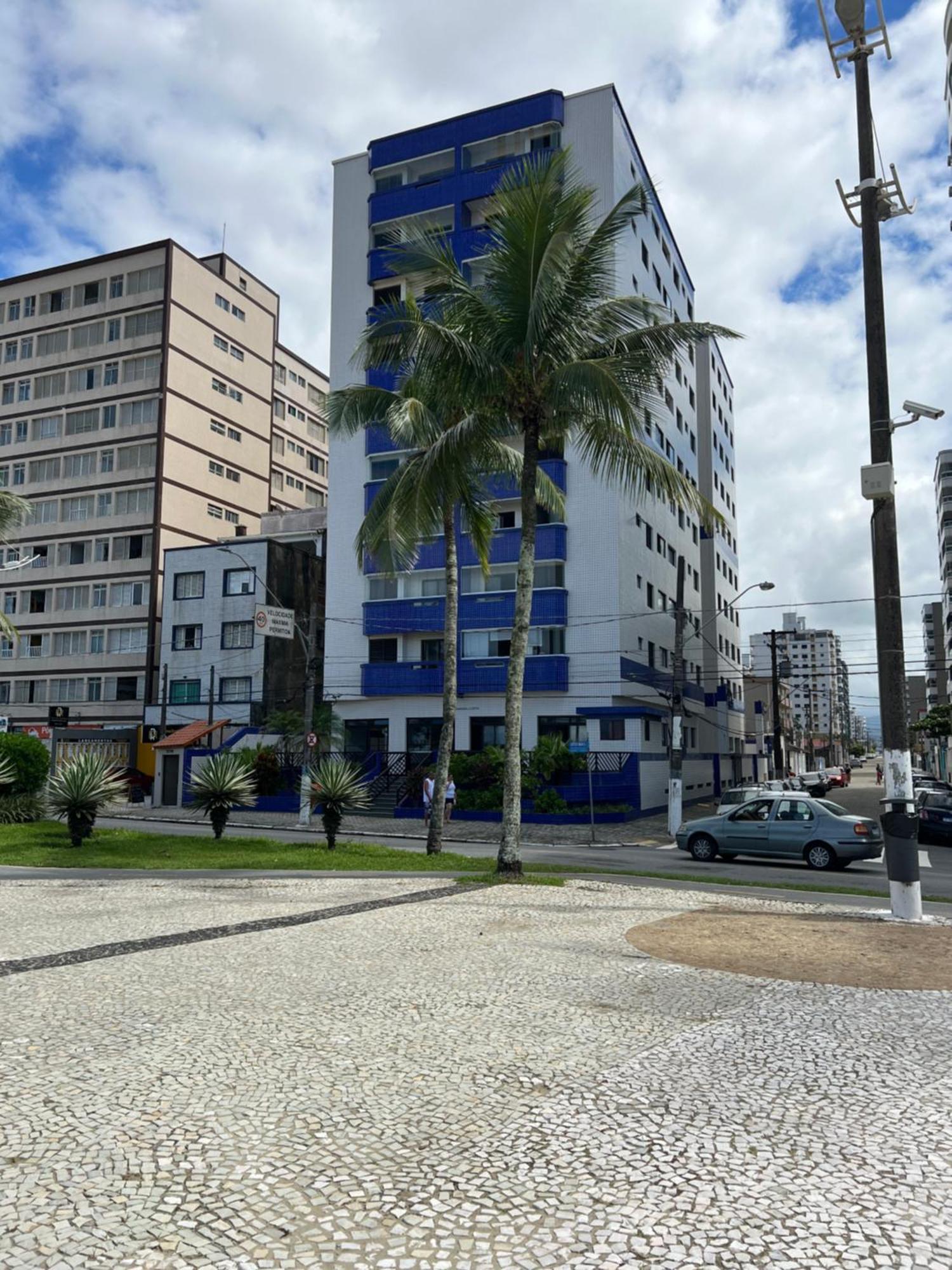 Guilhermina Pe Na Areia Vista Mar Praia Grande  Exterior photo